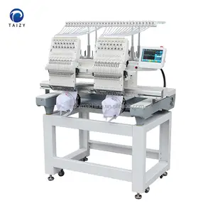 Automatic 4 head embroidery machine computer flat cloth t-shirt embroidery machine price