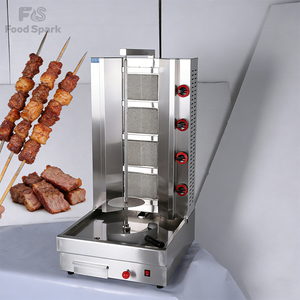 Macchina Elettrica Manuale per Shawarma e Kebab, Attrezzatura Professionale 220V a Gas per <span class=keywords><strong>Ristoranti</strong></span> - <span class=keywords><strong>Nuova</strong></span> - Product Image 1