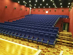 프리미엄 품질 상업 버건디 영화 극장 좌석 의자 야외 좌석 교회 - Product Image 5