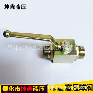 Válvula de Bola de Acero Inoxidable Kunxin YJZQ-J25, 775 psi, Alta Presión, Manual, para Aceite, Válvula de Bola Fija - Product Image 3