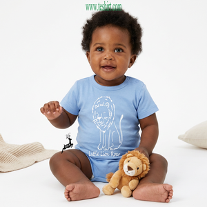 Organic Cotton Unisex Infant Romper Short Sleeve Snap Button Closure Soft & Seamless Eco-Friendly Summer Baby Clothes - Product Image 1