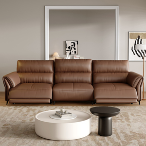 Moderno Conjunto de Sofá Reclinable de Tres Plazas, Nuevo Sillón para Sala de Estar, <span class=keywords><strong>Muebles</strong></span> con Estructura Retráctil, Diseño para el Hogar, Sofá Reclinable - Product Image 3
