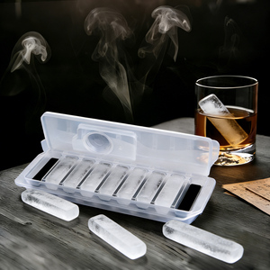 OEM Maßgefertigte 9-Fach Langstreifen-Eiswürfelform mit Deckel, Einfach zu Entnehmende Eisstabform für Wasserflaschen - Product Image 6