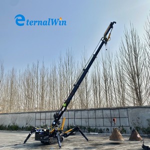 Chất lượng cao 3ton điều khiển từ xa Spider Crawler Crane với Fly JIB - Product Image 6
