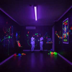 Tubo fluorescente a luce nera da 36W, 38x1200mm. (F-BRIGHT 2601804-N) - Product Image 3