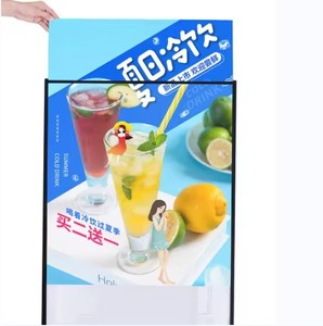 Ultra Slim ánh sáng Hộp Tempered Glass <span class=keywords><strong>LED</strong></span> A1 Snap khung duy nhất Side Poster khung <span class=keywords><strong>LED</strong></span> quảng cáo dấu hiệu hộp Đèn - Product Image 6