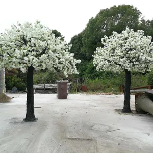 绿花树小樱桃树植物大型户外人造树商场装饰