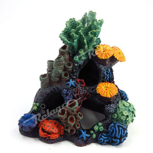 Colorful Simulation Resin Coral Reef Decoration, Realistic Artificial Coral Ornament for <strong>Small</strong> <strong>Fish</strong> <strong>Tank</strong> - Product Image 5