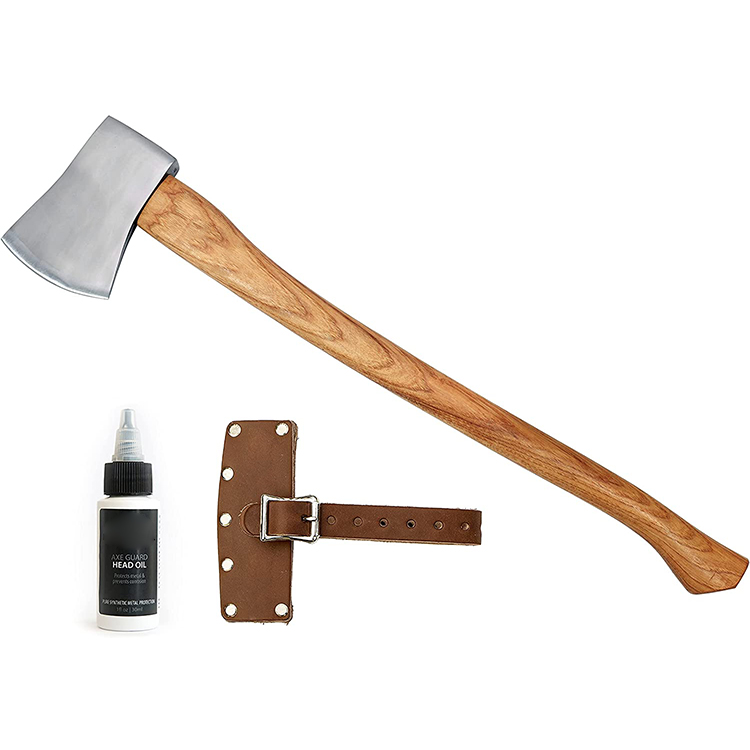 Садовый топор для кемпинга, выживания, садовый топор из высокоуглеродистой стали, подходит для резки древесины