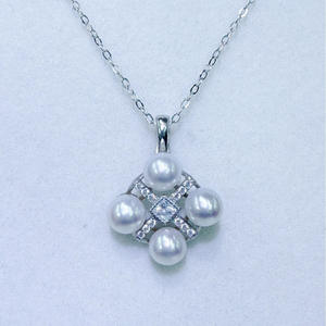 Collar de Perlas de Agua Dulce Aurora Impecables de 5-6 mm de Acuicultura Natural del Lago Zhuji Shanxia con Colgante de Hebilla Universal para Mujer - Product Image 1