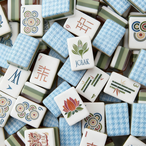 Cao cấp mô hình tùy chỉnh Acrylic mahjong gạch bốn lớp rùa vỏ Mỹ mAh Jong gạch - Product Image 6