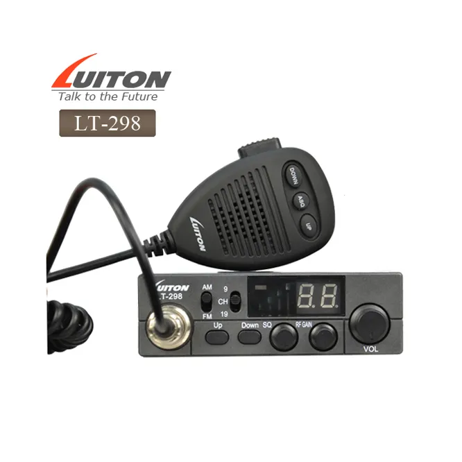 Uiton LT-298 Cb रेडियो 27mhz tx/rx नेतृत्व संकेतक