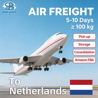 Agente de Envío de Carga Aérea de China a Holanda, Transitario Aéreo Rápido y Confiable, Servicios de Logística B2B DAP DDU FBA