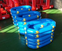 Piscine gonflable hermétique pour la pêche au canard, mini-piscine gonflable pour enfants pour le jeu de pêche