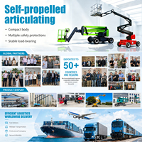 Elevador Telescópico Diesel Autopropelido com Altura de Trabalho de 30m, Capacidade de 230kg, Rotação de 360°, Tração 4x4 para Terreno Acidentado TaiGang
