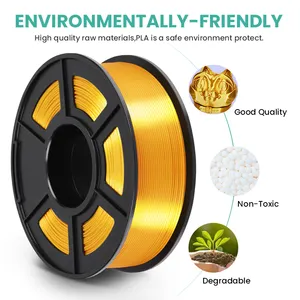 SUNLU Silk PLA Filament 1.75MM For 3D Printer Filament 1KG Silk Texture PLA Filaments