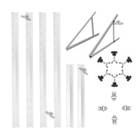 Support de montage réglable FarSun Structures triangulaires de toit solaire