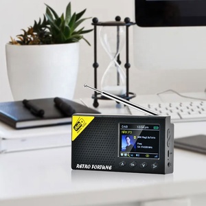 <span class=keywords><strong>Radio</strong></span> numérique portable <span class=keywords><strong>DAB</strong></span>/<span class=keywords><strong>DAB</strong></span>+ rétro Fortune avec haut-parleur, écran couleur numérique portable, <span class=keywords><strong>radio</strong></span> FM - Product Image 3