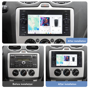 MEKEDE DUDUAUTO Pantalla para Auto Android 13 DUDU7 7870 Radio para Auto Car-play Navegación GPS para Auto <span class=keywords><strong>de</strong></span> 7 Pulgadas para <span class=keywords><strong>Ford</strong></span> Focus - Product Image 3