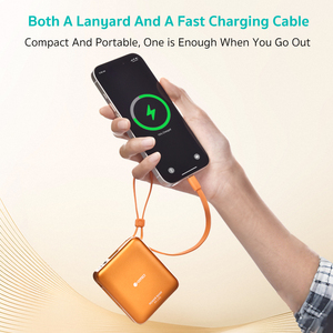 Cargador Portátil Magnético Mini COTECI, Carga Rápida de 22.5W, Mini 3 en 1, 10000 mAh, Cargador Inalámbrico para iPhone 17 - Product Image 5