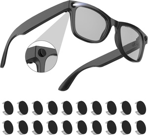 20 Pegatinas Bloqueadoras de Luz LED para Gafas Inteligentes <span class=keywords><strong>RayBan</strong></span> Meta Wayfarer/Skyler/Headliner, Cubierta Adhesiva para Bloquear la Luz LED de la Cámara - Product Image 1