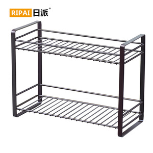 Ripai <b>Kitchen</b> Storage <b>Rack</b> Spice Organizer Multi-Function Shelf For Condiments And Seasonings Rectangle Design - Product Image 4