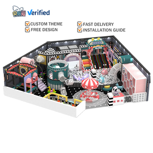 Juguetes para bebés Soft Play House Playroom Kids Indoor Playground Equipment Toboganes para niños - Product Image 1