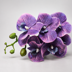 Fabricant chinois <span class=keywords><strong>de</strong></span> fleurs artificielles d'orchidées Phalaenopsis pour la décoration <span class=keywords><strong>de</strong></span> la maison, les événements, la vente en gros, les fleuristes, les mariages, les fournitures en vrac - Product Image 6