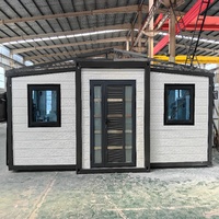 Maison modulaire extensible en conteneur, maisons préfabriquées miniatures, maisons modulaires, maisons préfabriquées pliables en Chine