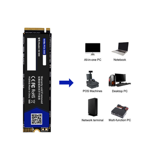 Bory NV 890 NVMe M.2 2280 SSD Interne Interface 3.0 pour Ordinateur Portable Gaming 3000 Mo/s Lecture/1900 Mo/s Écriture 8 Go Aluminium NV 890 NVMe 980 - Product Image 4
