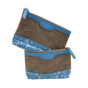 Customized Design Promotional Coin Purse Cotton and Linen with Cartoon Zipper Closure - Product Image 1