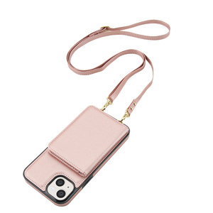 Pour <span class=keywords><strong>iPhone</strong></span> <span class=keywords><strong>12</strong></span>/13 <span class=keywords><strong>Mini</strong></span> Lanyard Wallet Phone case Cover, Cross Body Credit Card case pour <span class=keywords><strong>iPhone</strong></span> 13/14/14 Plus /15 Pro - Product Image 1