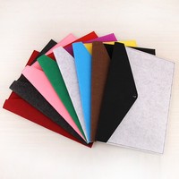 Sac de rangement en feutre réutilisable avec logo personnalisé, fermeture à boucle, pliable, portable, respectueux de l'environnement