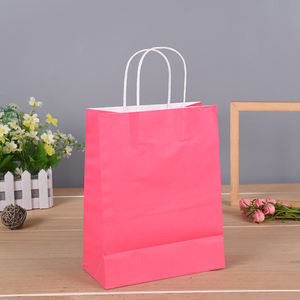 Bolsas de Papel Kraft Personalizadas con su Propio Logotipo, Empaque para Comida para Llevar, Impresión Digital de Fábrica, Bolsas con Asa para Regalos, Ropa y Zapatos - Product Image 2