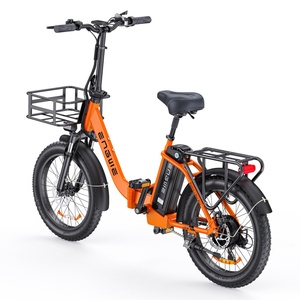 Vélo électrique hybride L20 SE sans accélérateur, alimenté par batterie, pneus larges, pour ville et montagne, 48V. - Product Image 1