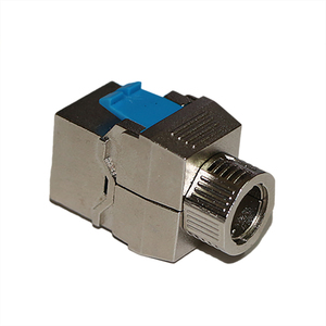 Connecteur Keystone réseau Cat <span class=keywords><strong>8</strong></span>/Cat 6A FTP blindé sans outil, boîtier en alliage <span class=keywords><strong>de</strong></span> zinc, pour armoire serveur - Product Image 3