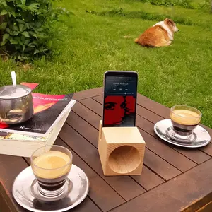 Altavoz VAIAPHONIC de madera Vaia, dispositivos sostenibles - Product Image 3