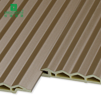Fournisseur chinois de panneaux muraux rainurés en WPC modernes et imperméables personnalisés pour la décoration des murs et plafonds intérieurs, panneaux muraux en PVC OEM