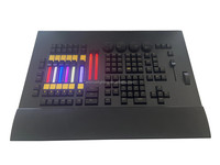 Flight Case pour console de contrôle DMX MA Command Wing sur PC avec éclairage RGB 512 pour éclairage de scène