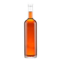 Bouteilles en verre avec bouchon en liège pour vin et spiritueux, 500 ml, 700 ml, 750 ml, pour XO, Tequila, Vodka, Brandy, Whisky (fabricant)