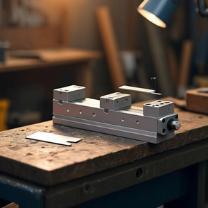 Industrial Stationary Modular Vice Guard Top Vises Bench Vise Set 100mm Jaw Width OEM Precision Machining Tool - Product Image 3