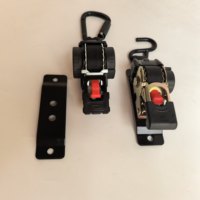 Sangle d'arrimage à cliquet auto-rétractable, attache de cargaison pour le transport de voitures et de motos