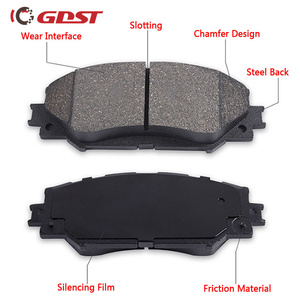 Plaquettes de frein céramique sans bruit GDST Manufacturing Factories D1737 OE D10604EA0A, pièces automobiles de haute qualité, plaquettes de frein pour NISSAN - Product Image 2