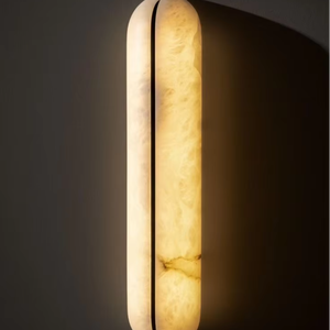 Lámpara de Pared Moderna de Mármol LED, Diseño <span class=keywords><strong>Italiano</strong></span> de Lujo para Pasillo, Dormitorio, Cabecera, Escalera, Sala de Estar y Pared de Fondo - Product Image 4