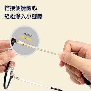 Pegamento Superfuerte Deli 502 de 3g, Adhesivo Instantáneo de Secado Rápido para Reparación de Cerámica, Metal y Plástico - Product Image 3