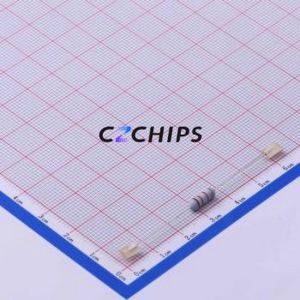 Resistencia de Orificio Pasante MO1/2W-1K2 5%-2T52, Componente de Orificio Pasante THT, D3.5xL9mm, Película de Óxido Metálico, 1.2kOhm, 5%, 300V - Product Image 2