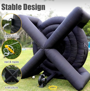 Cible <span class=keywords><strong>de</strong></span> football gonflable géante pour enfants, jeu <span class=keywords><strong>de</strong></span> fléchettes <span class=keywords><strong>de</strong></span> football d'extérieur, jouet <span class=keywords><strong>de</strong></span> fête pour jardin - Product Image 2