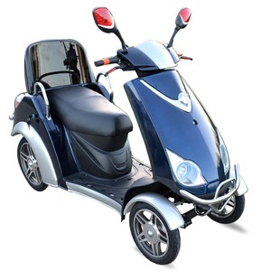 Scooter Eléctrico de Cuatro Ruedas, Aleación de Aluminio, 17 mph, Ayuda de Movilidad para Uso Doméstico - Product Image 3