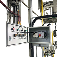 Boîtier de distribution avec interrupteur de transfert automatique double alimentation 4 pôles, plage 100A-630A, 400V, capacité de coupure 20kA, interrupteur de secours