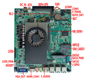 Mini PC industriel Armortec avec processeur Intel <span class=keywords><strong>Kaby</strong></span> <span class=keywords><strong>Lake</strong></span> R de 8e génération intégré, VGA, 1COM, 6USB1 LAN en stock - Product Image 5